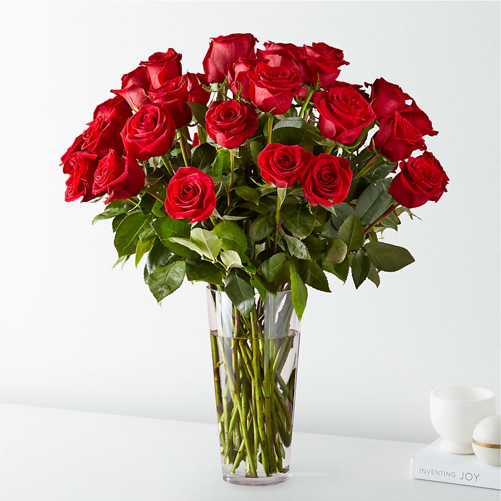 Long Stem Red Rose Bouquet – Piedmont Florist, Piedmont MO