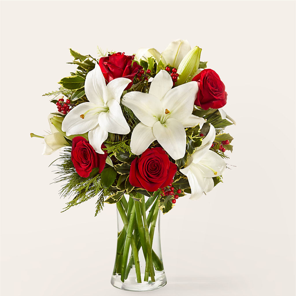 Sparkling Snowflakes Bouquet – Piedmont Florist, Piedmont MO