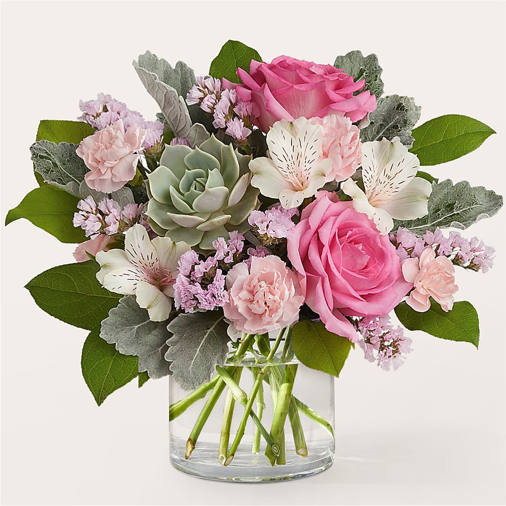 Dusty Rose Bouquet – Piedmont Florist, Piedmont MO