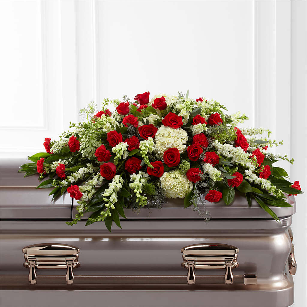 Sincerity Casket Spray – Piedmont Florist, Piedmont MO