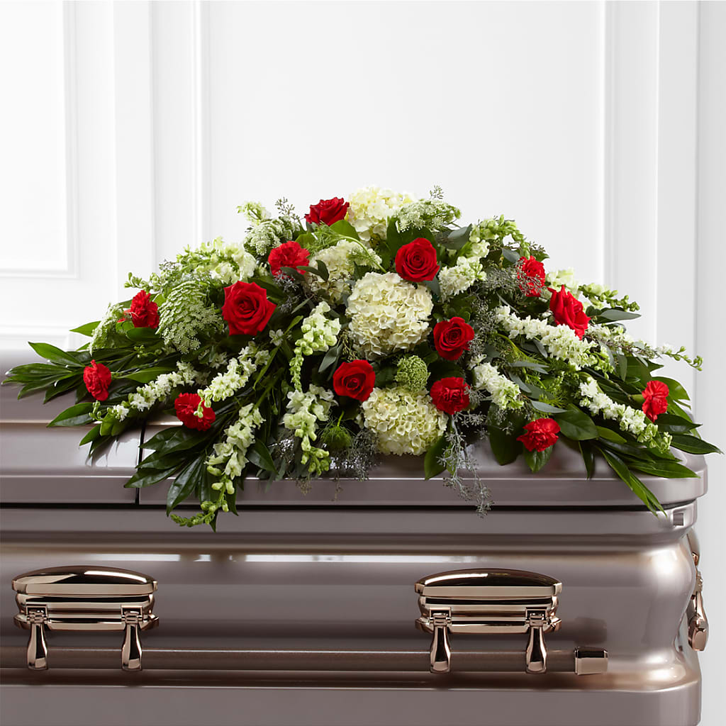 Sincerity Casket Spray – Piedmont Florist, Piedmont MO