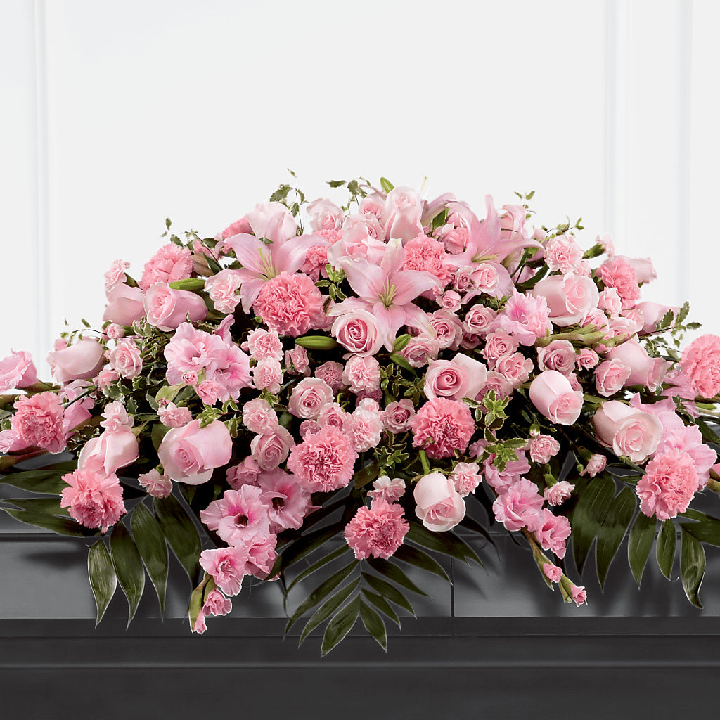 Garden of Comfort Casket Spray (Standard) – Piedmont Florist, Piedmont MO