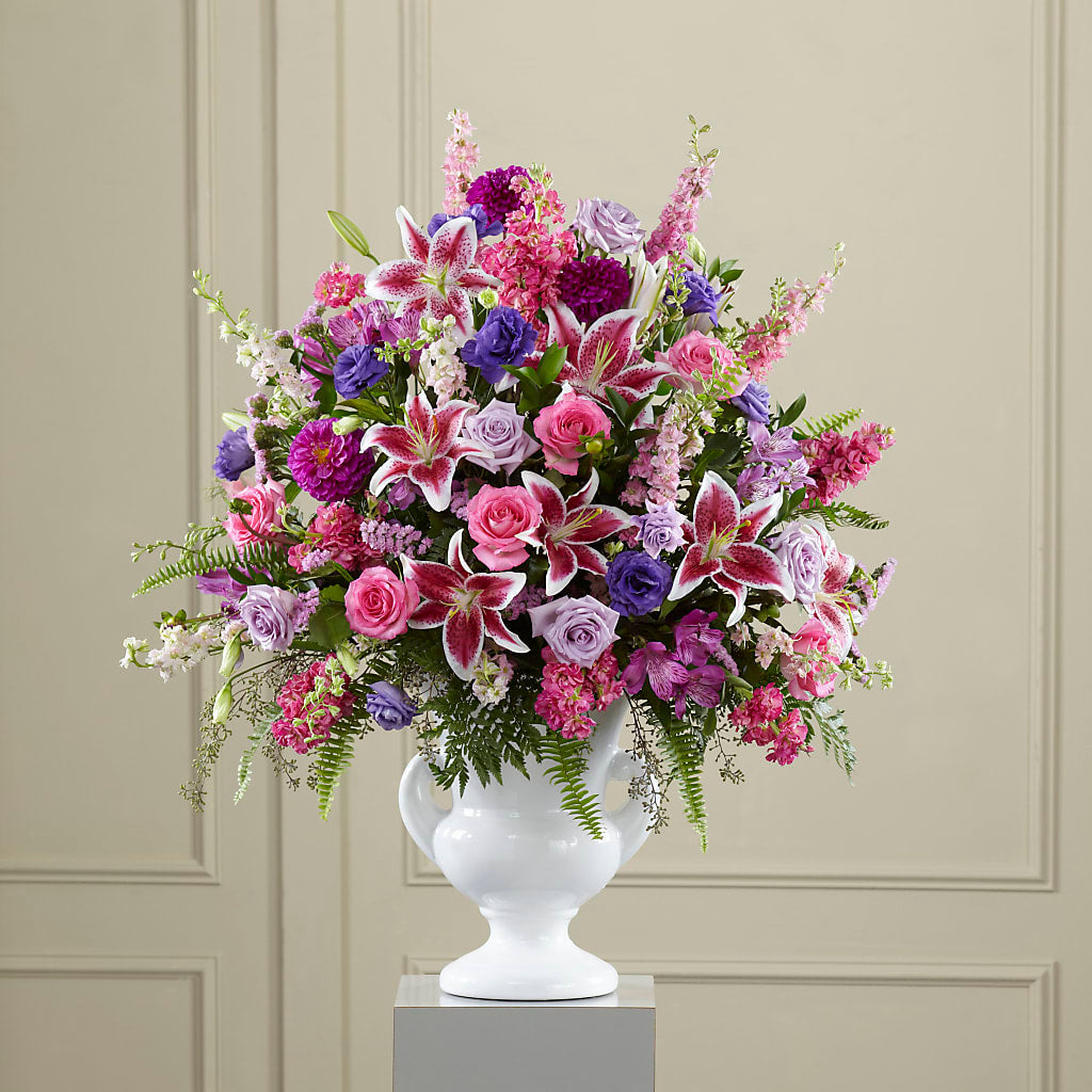 Peaceful Tribute Arrangement – Piedmont Florist, Piedmont MO