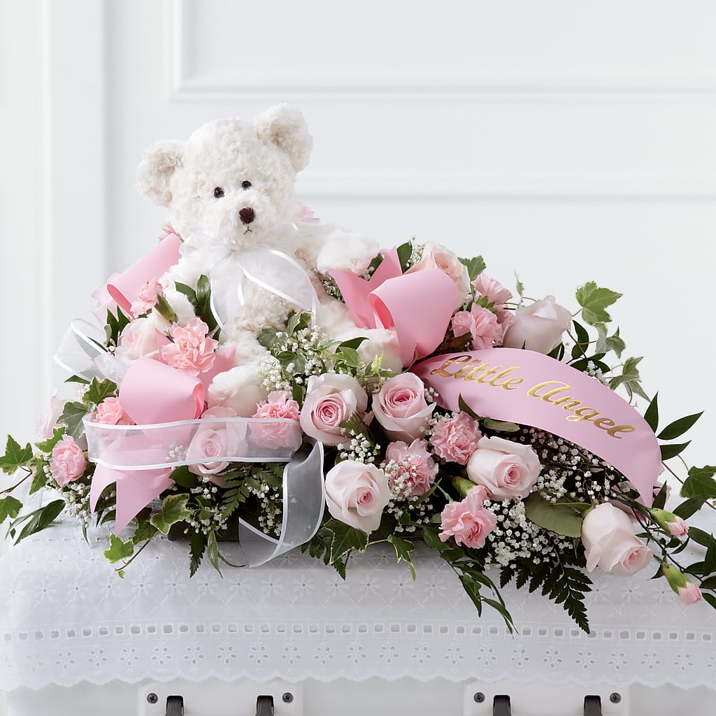 Touch of Sympathy Casket Spray – Piedmont Florist, Piedmont MO