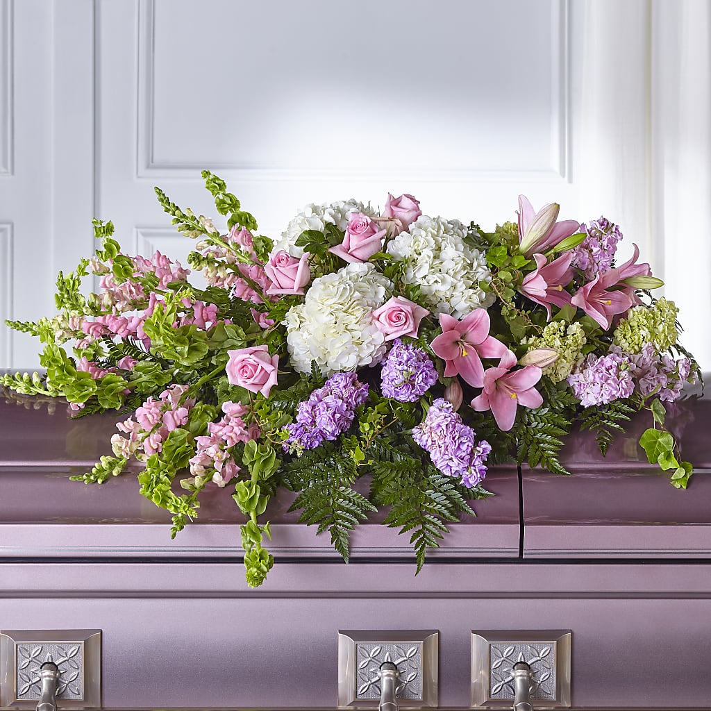 Life's Gratitude Casket Spray – Piedmont Florist, Piedmont MO