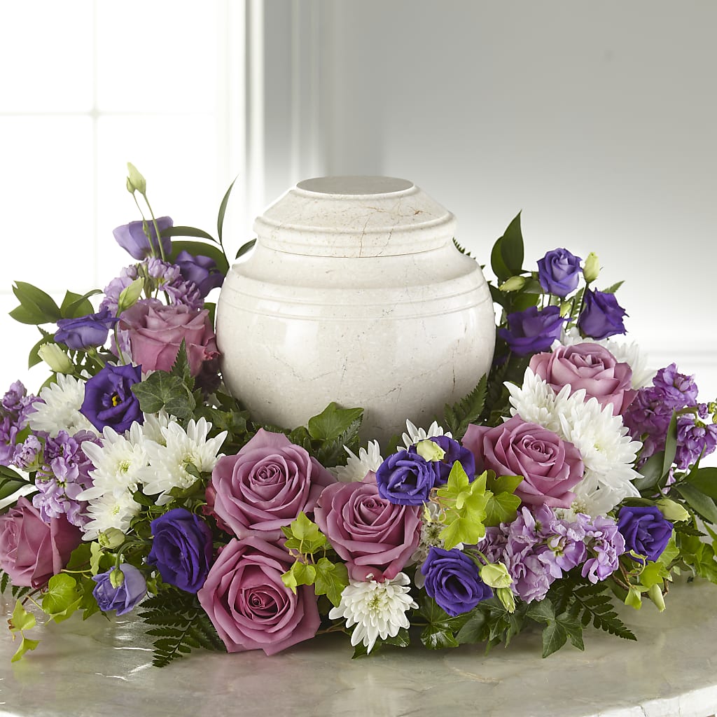 Blooming Sympathy Cremation Adornment – Piedmont Florist, Piedmont MO