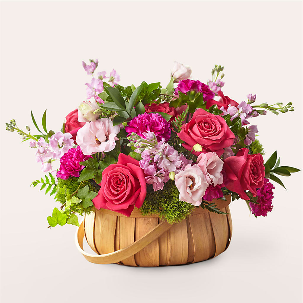 Radiance in Bloom Basket – Piedmont Florist, Piedmont MO