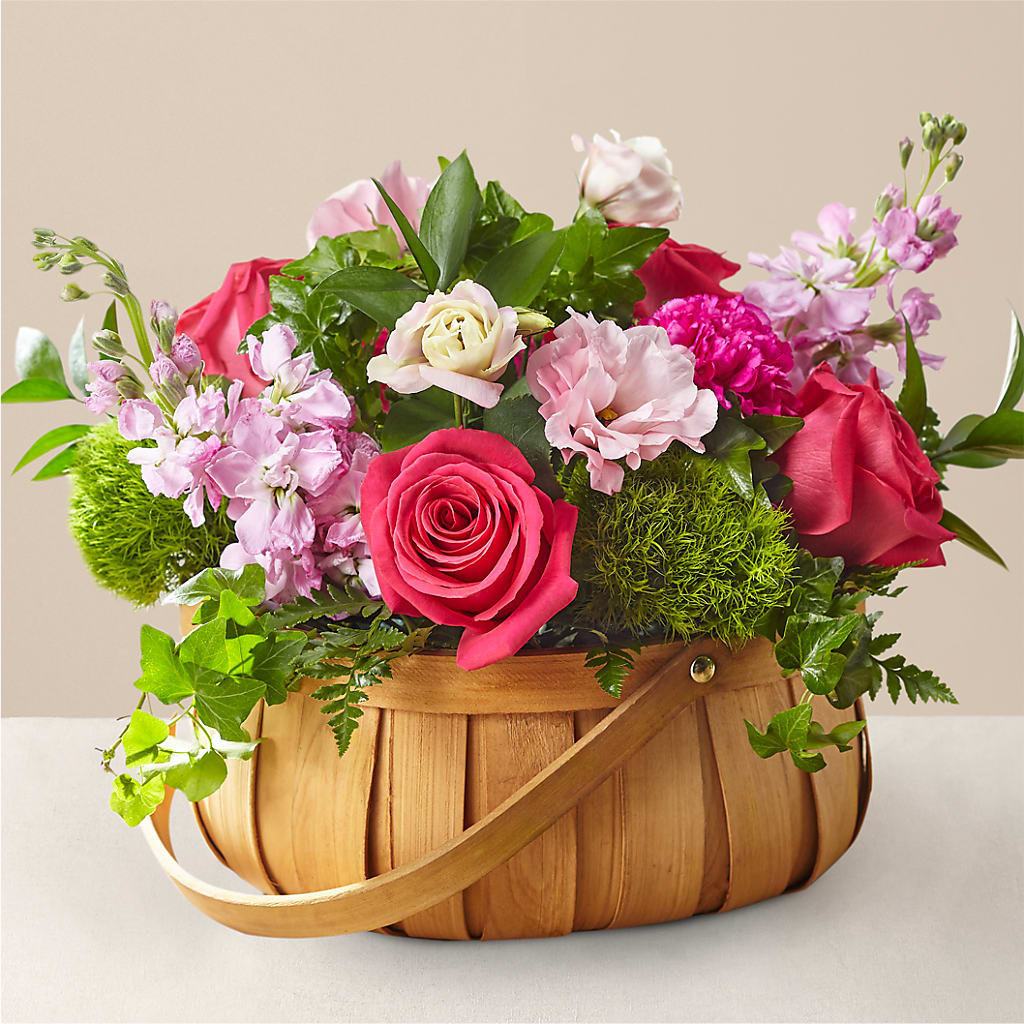 Radiance in Bloom Basket – Piedmont Florist, Piedmont MO