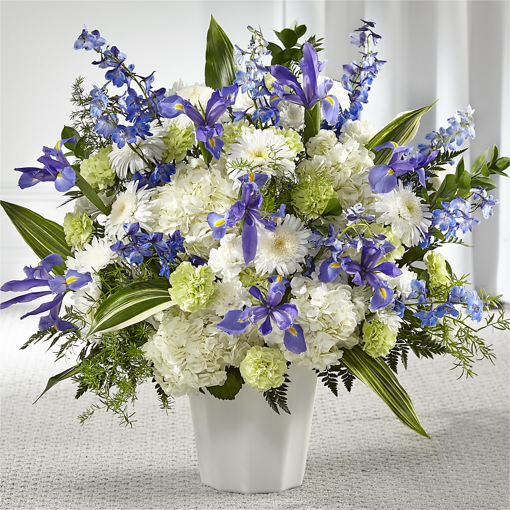 Soft Serenity Floor Basket – Piedmont Florist, Piedmont MO