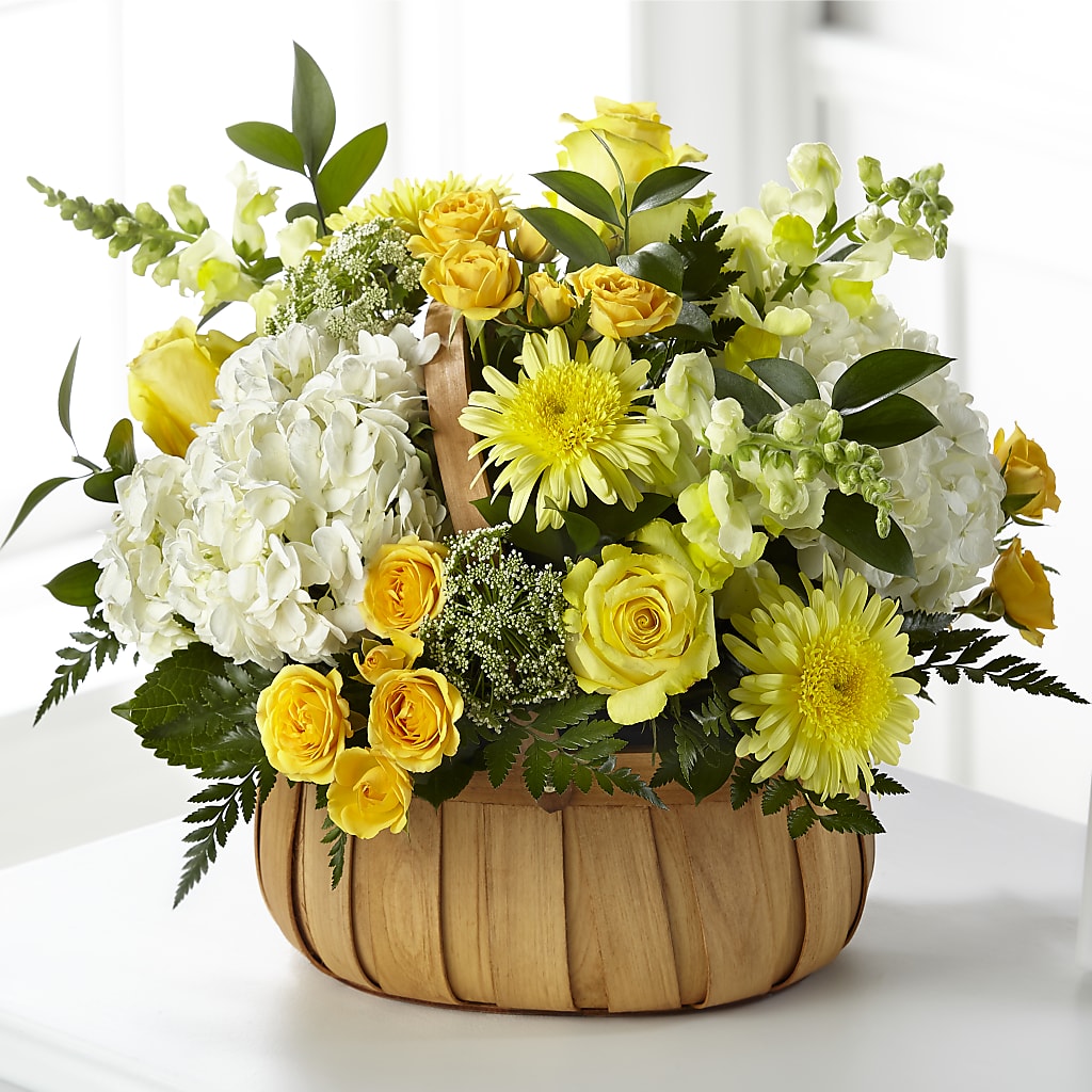Rustic Remembrance Basket – Piedmont Florist, Piedmont MO