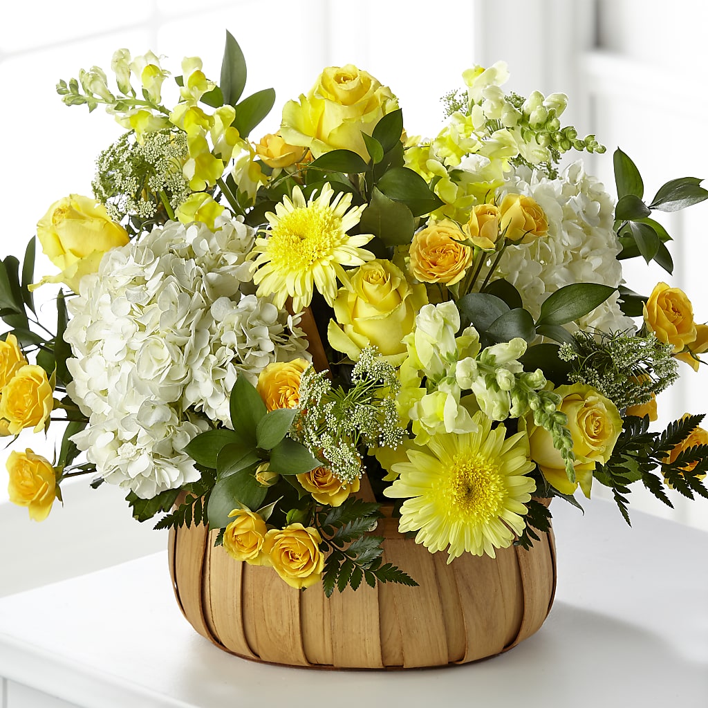 Rustic Remembrance Basket – Piedmont Florist, Piedmont MO