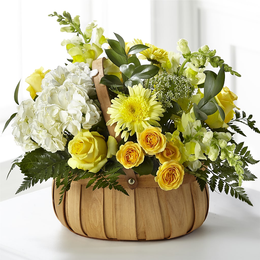 Rustic Remembrance Basket – Piedmont Florist, Piedmont MO