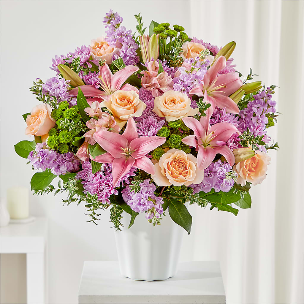 Supportive Embrace Tabletop Basket – Piedmont Florist, Piedmont MO