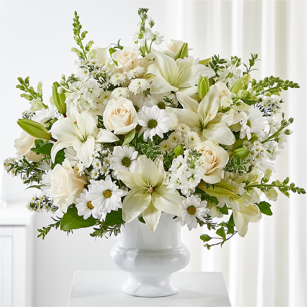 Uplifting Urn Arrangement – Piedmont Florist, Piedmont MO
