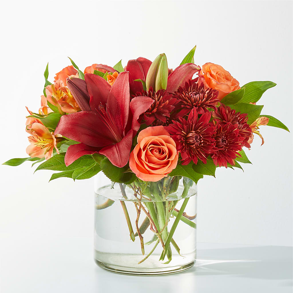 Crimson Leaves Bouquet – Piedmont Florist, Piedmont MO