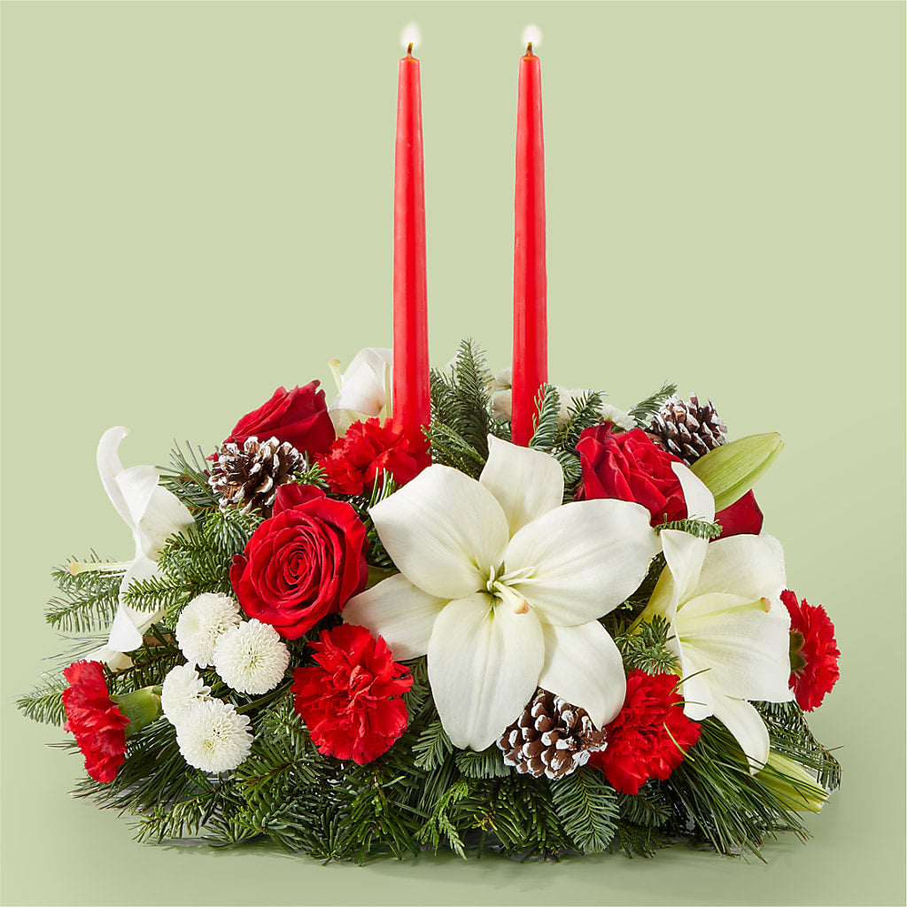 Seasonal Festivities Centerpiece – Piedmont Florist, Piedmont MO