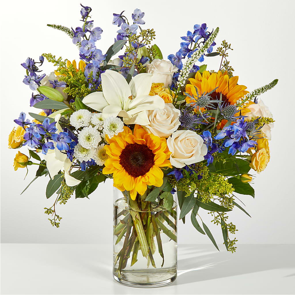 Wonderfully Sunny Bouquet – Piedmont Florist, Piedmont MO