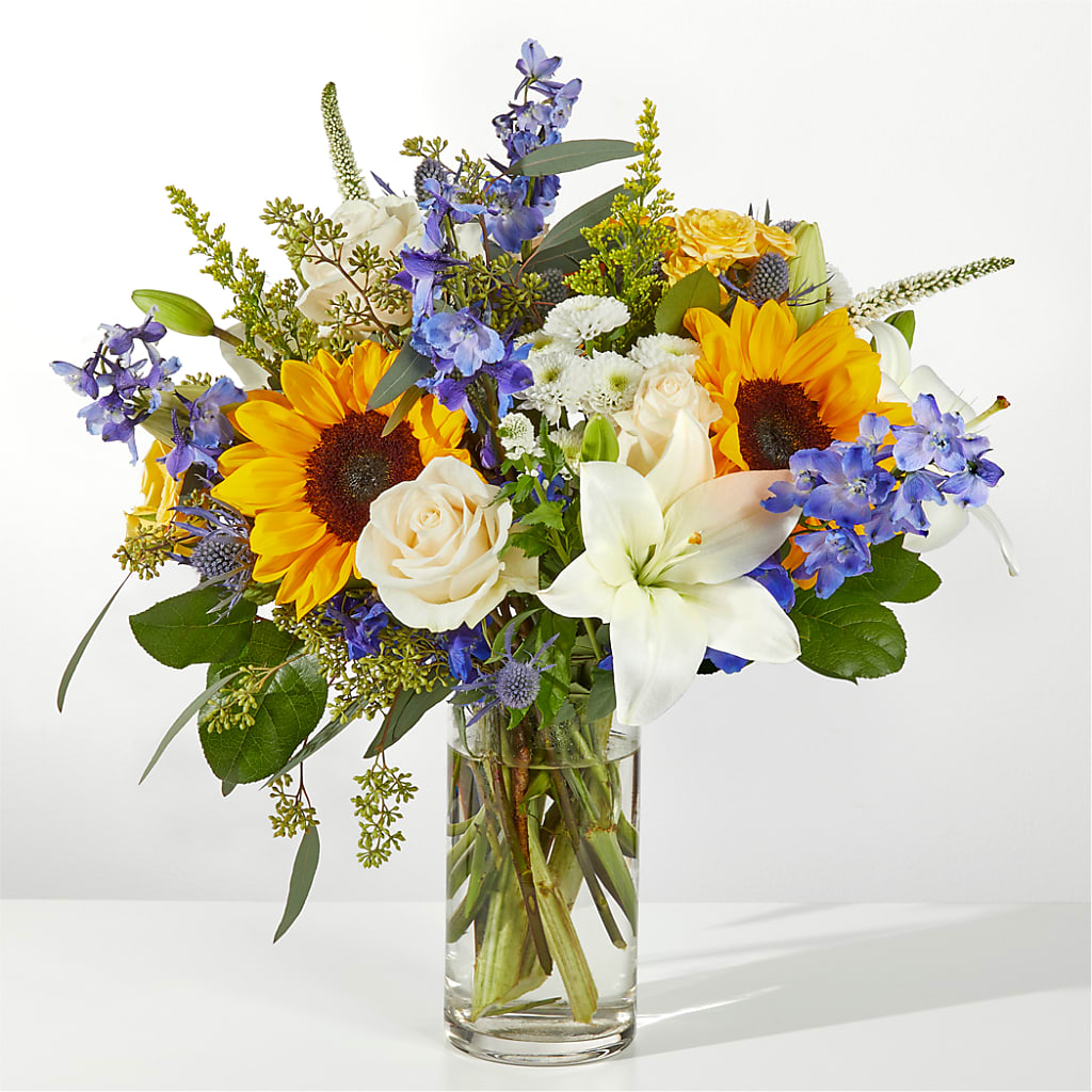Wonderfully Sunny Bouquet – Piedmont Florist, Piedmont MO