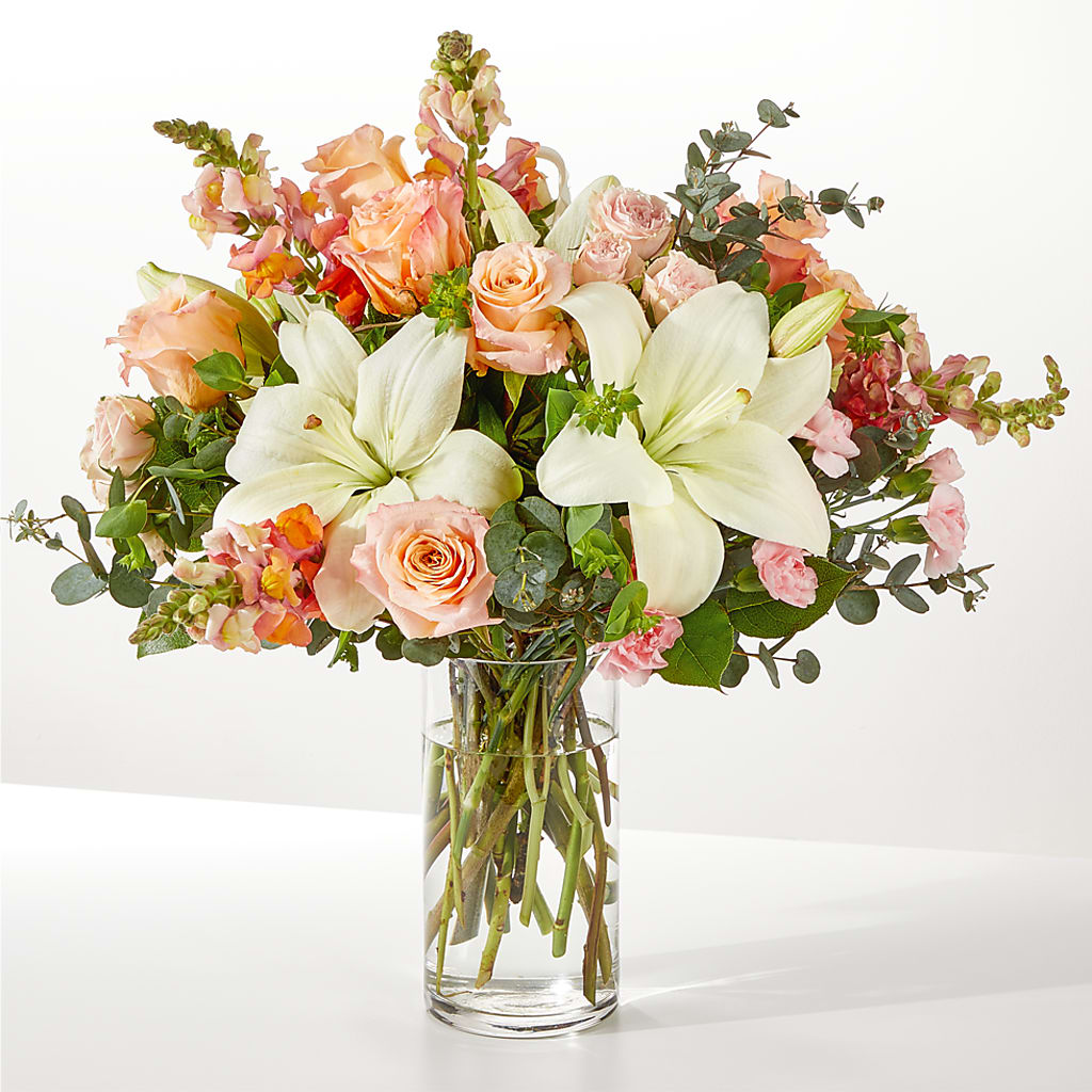 Grapefruit Splash Bouquet – Piedmont Florist, Piedmont MO