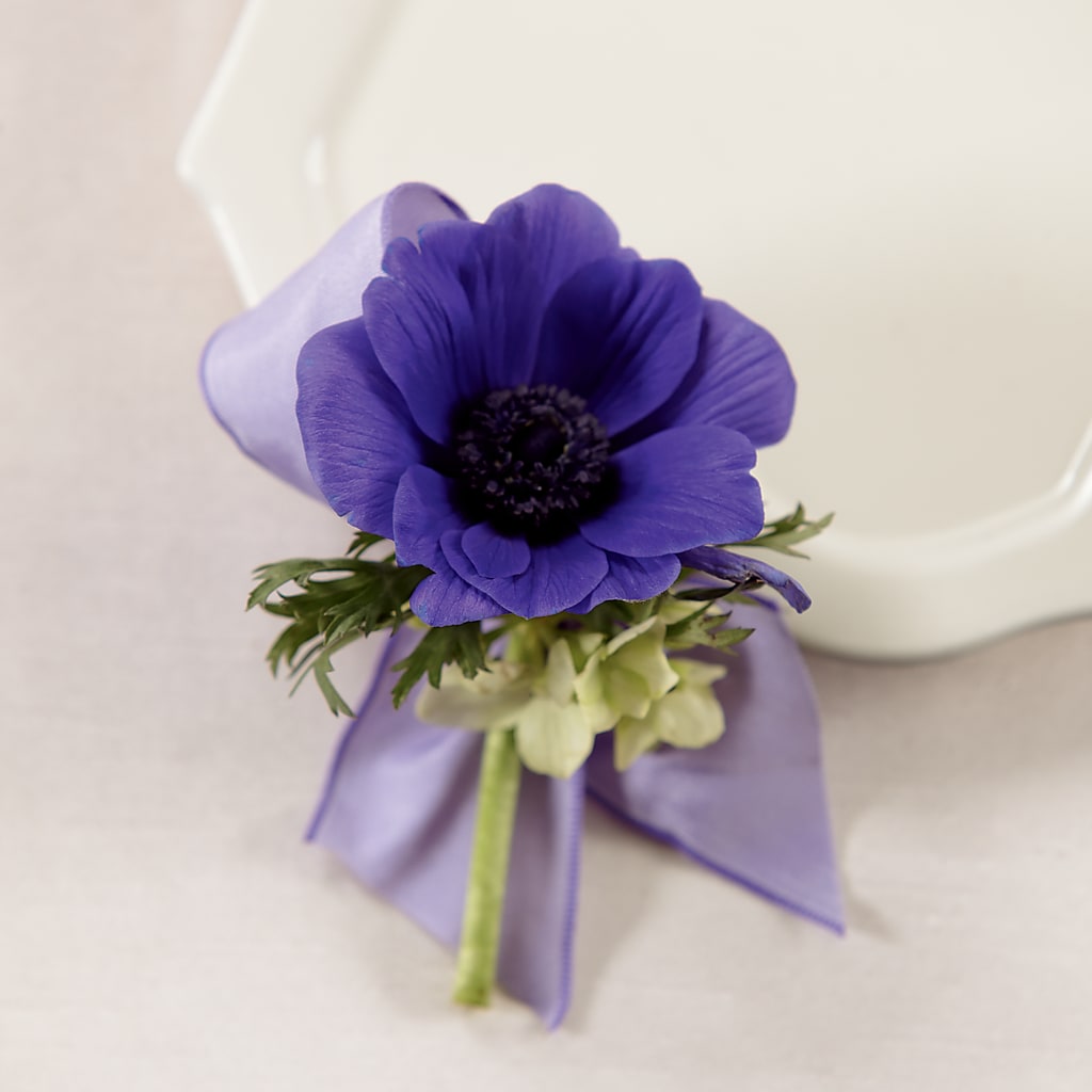 Purple Passion Boutonniere – Piedmont Florist, Piedmont MO