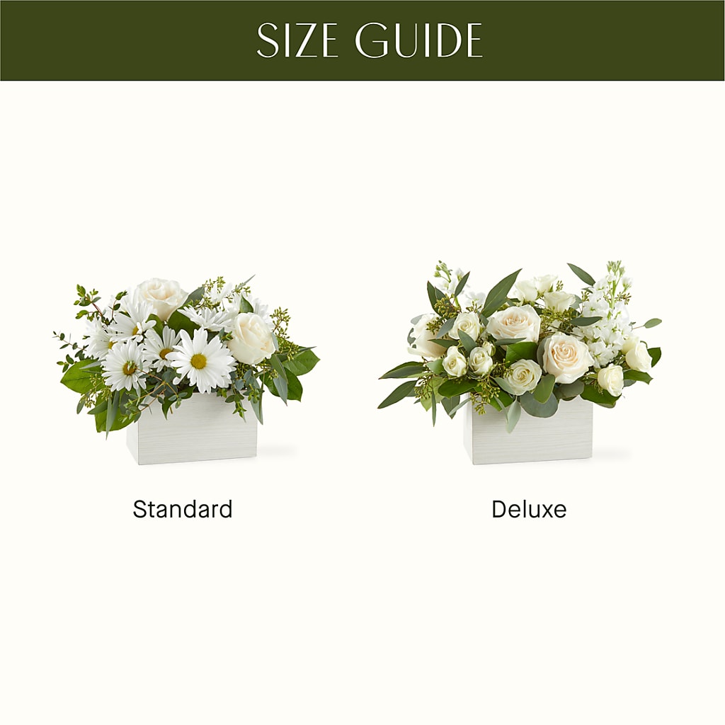 Fresh Linen Box Bouquet –  Piedmont Florist, Piedmont MO