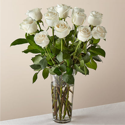 Long Stem White Rose Bouquet –  Piedmont Florist, Piedmont MO