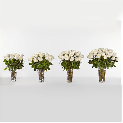 Long Stem White Rose Bouquet –  Piedmont Florist, Piedmont MO