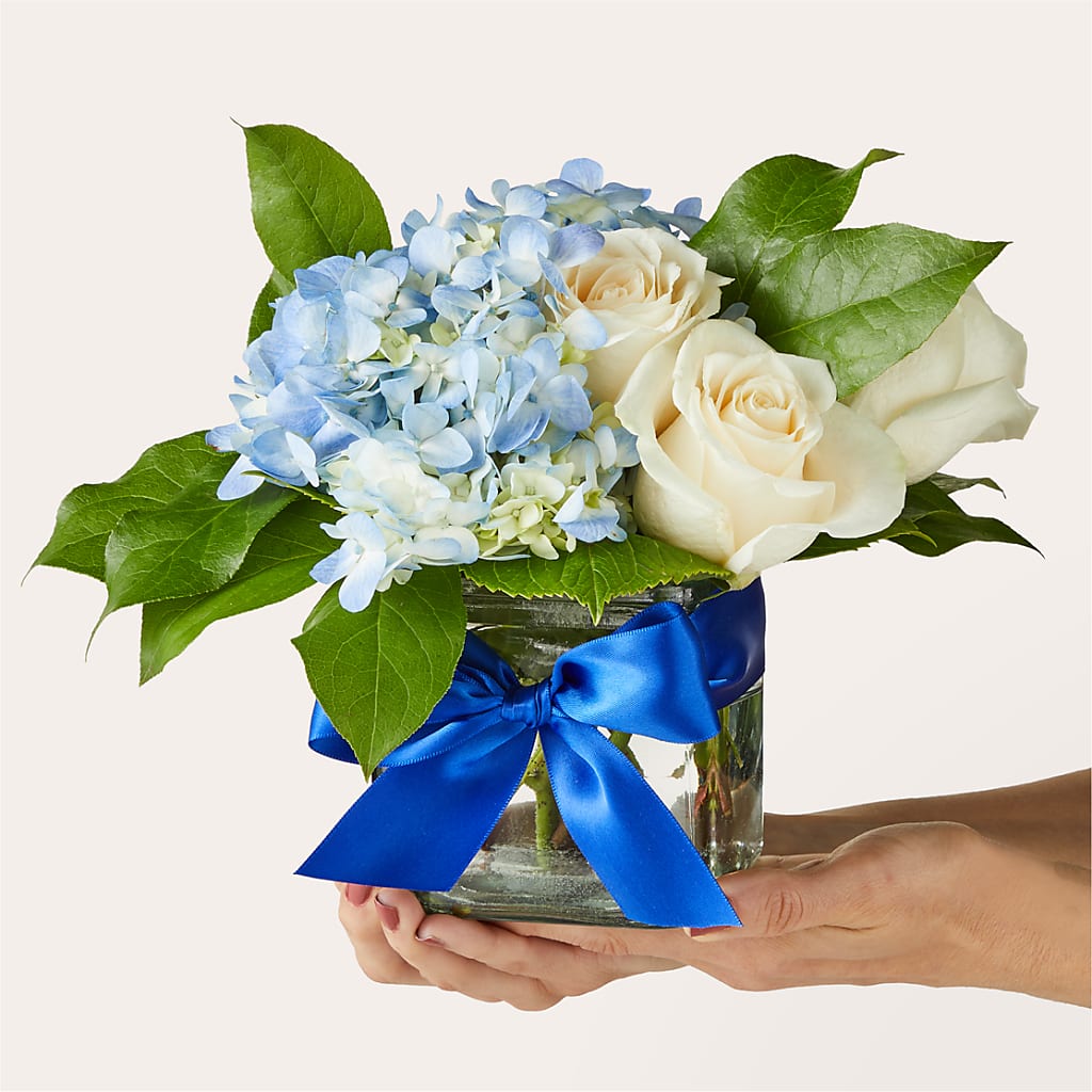 Sky Blue Delight Bouquet –  Piedmont Florist, Piedmont MO