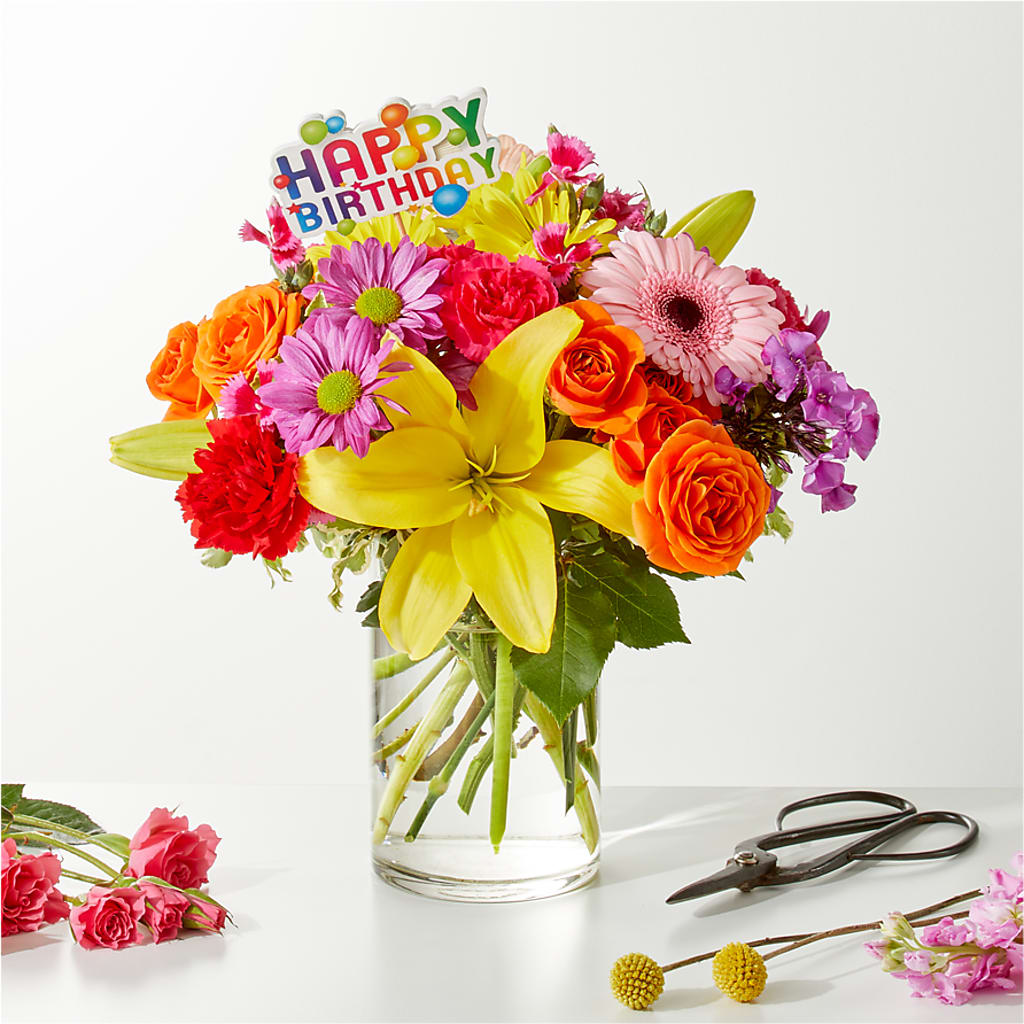 Cue the Confetti - A Florist Original –  Piedmont Florist, Piedmont MO