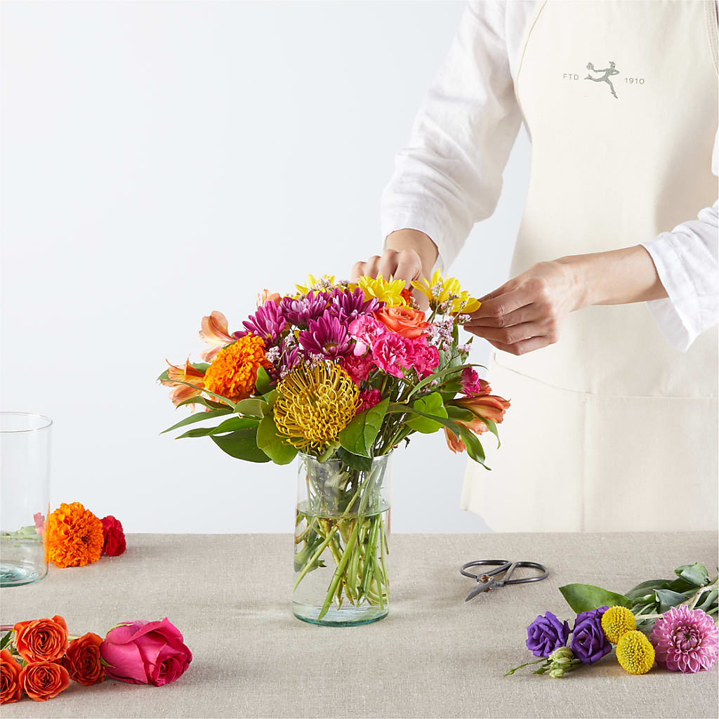 Feast of Color – A Florist Original –  Piedmont Florist, Piedmont MO