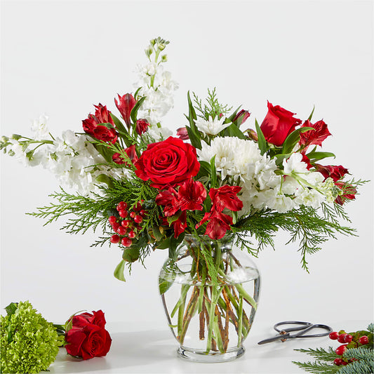 Merry Moment Bouquet – A Florist Original –  Piedmont Florist, Piedmont MO