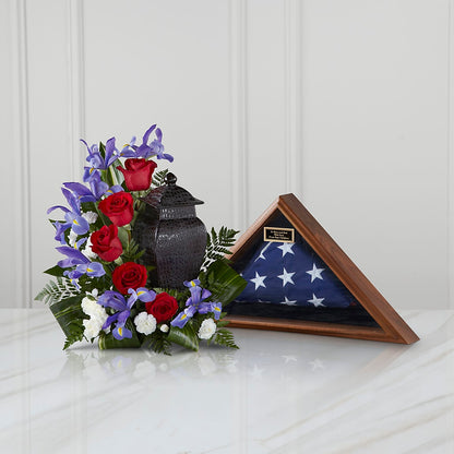 Patriotic Tribute Arrangement –  Piedmont Florist, Piedmont MO
