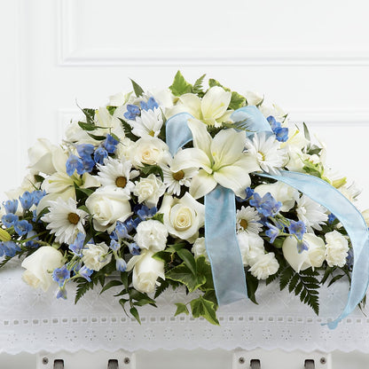 Tender Treasure Casket Spray –  Piedmont Florist, Piedmont MO
