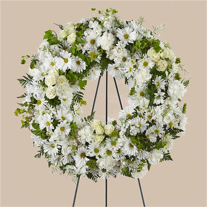 Faithful Wishes Wreath –  Piedmont Florist, Piedmont MO