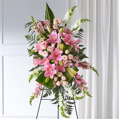 Elegant Embrace Standing Spray –  Piedmont Florist, Piedmont MO