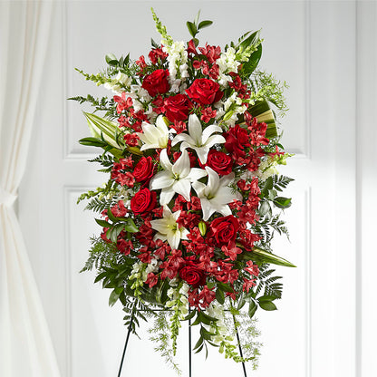 Everlasting Memory Standing Spray –  Piedmont Florist, Piedmont MO