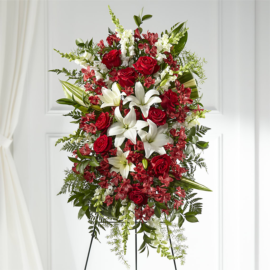 Everlasting Memory Standing Spray –  Piedmont Florist, Piedmont MO