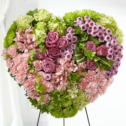 Heartwarming Standing Heart –  Piedmont Florist, Piedmont MO