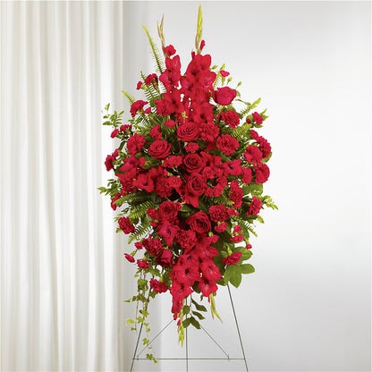 From the Heart Standing Spray –  Piedmont Florist, Piedmont MO