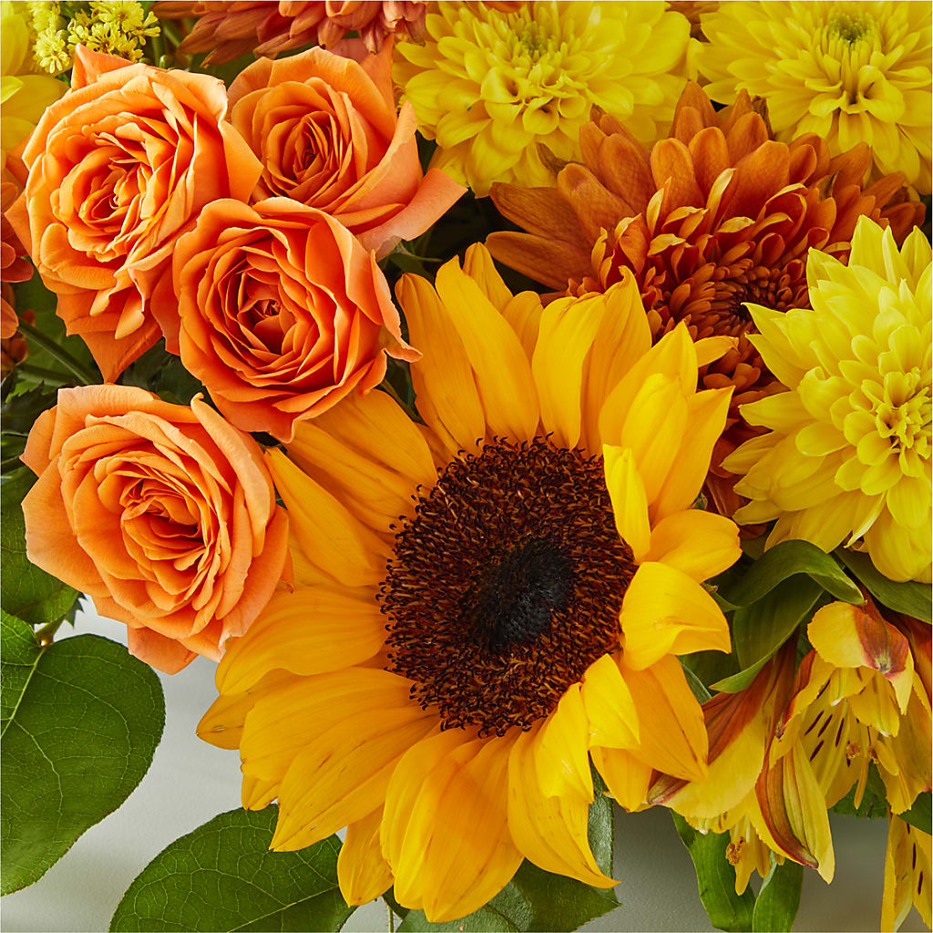 Autumn Harmony Centerpiece –  Piedmont Florist, Piedmont MO