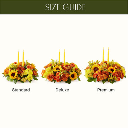 Autumn Harmony Centerpiece –  Piedmont Florist, Piedmont MO