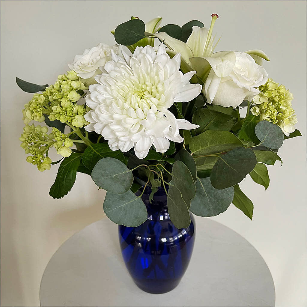 Snowy Dreams Bouquet –  Piedmont Florist, Piedmont MO
