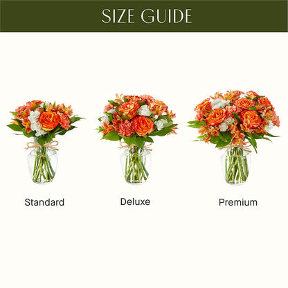 Apricot Glow Bouquet –  Piedmont Florist, Piedmont MO