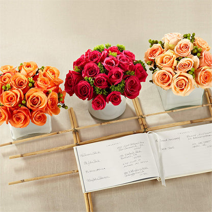 Dawn Rose Centerpiece –  Piedmont Florist, Piedmont MO